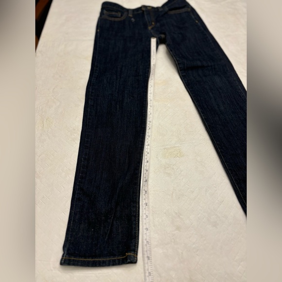 Women’s Joe Fresh Slim Fit Low Rise Indigo Blue Jeans - Picture 4 of 13